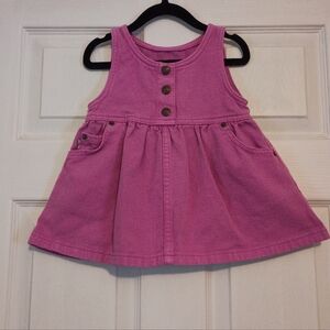 Vintage Levi's Denim Dress Size 18M Purple